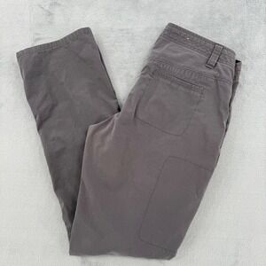 Kuhl Hiking Pants Womens 6 Reg Legendary Gray Roll Up Straight Leg Convertible